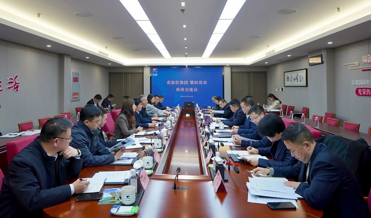 “1+N”企地相助再谋新篇｜省Z6尊龙凯时集团与攀枝花市举行座谈交流会